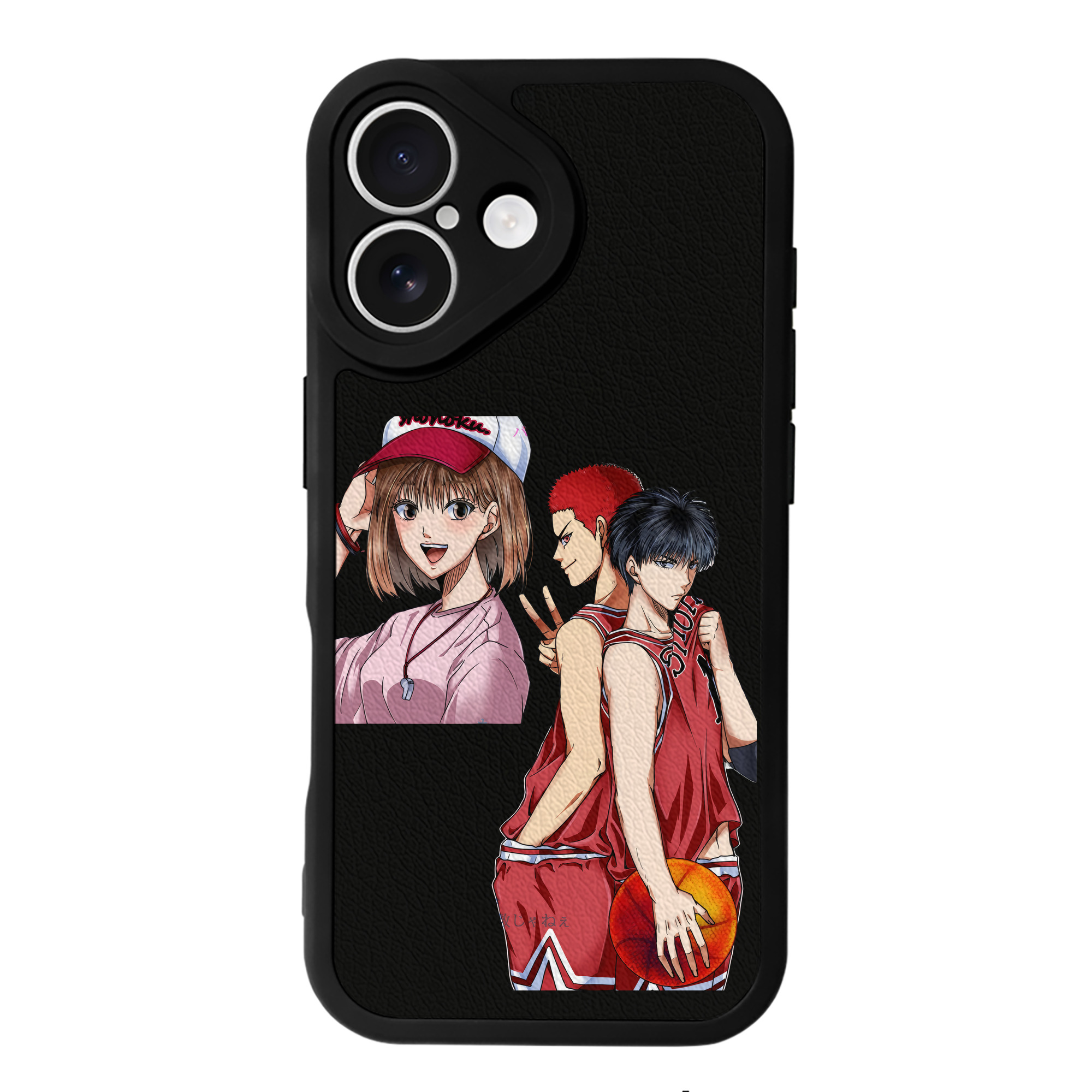 （画像用） SLAM DUNK／スラムダンク 【iPhone 16シリーズ対応】シリコンスマホケース（レザー調） 材質：シリコン